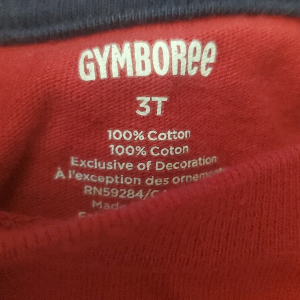 5 For‎ $25 Gymboree Red Patriotic Dog Kids T-Shirt Size 3T - Picture 3 of 7